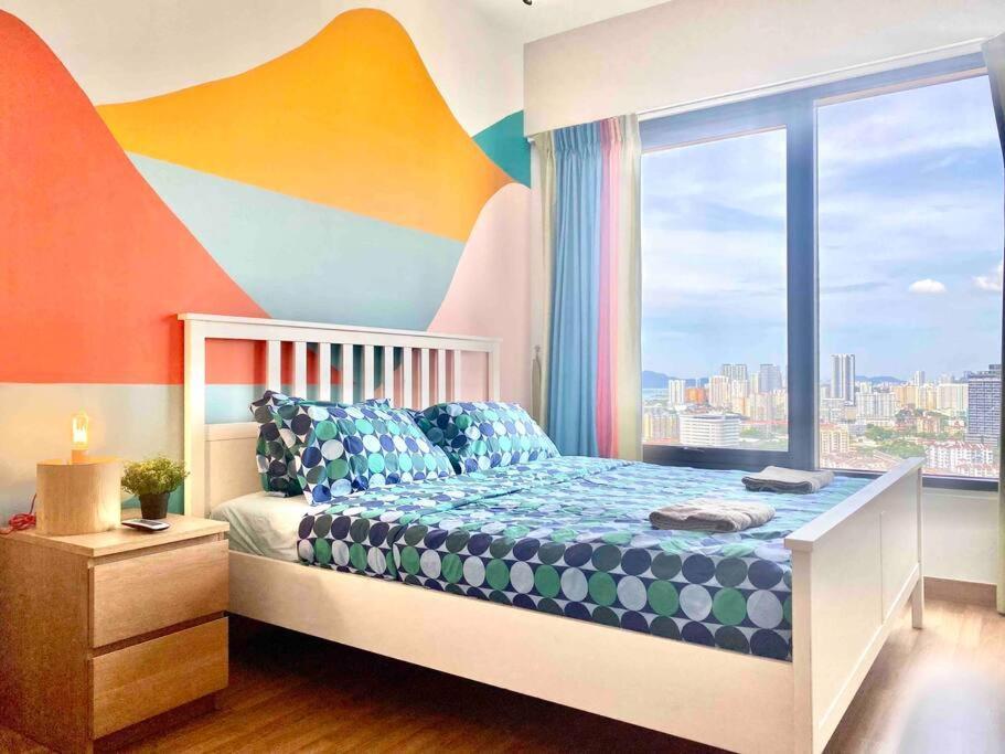 Tropicana 218 Macalister #Wondercolor #Infinity Pool #Georgetown #5Pax #2Br 2Bath #1King 1Queen 1Single #Quality Well Maintained #Private Host エクステリア 写真